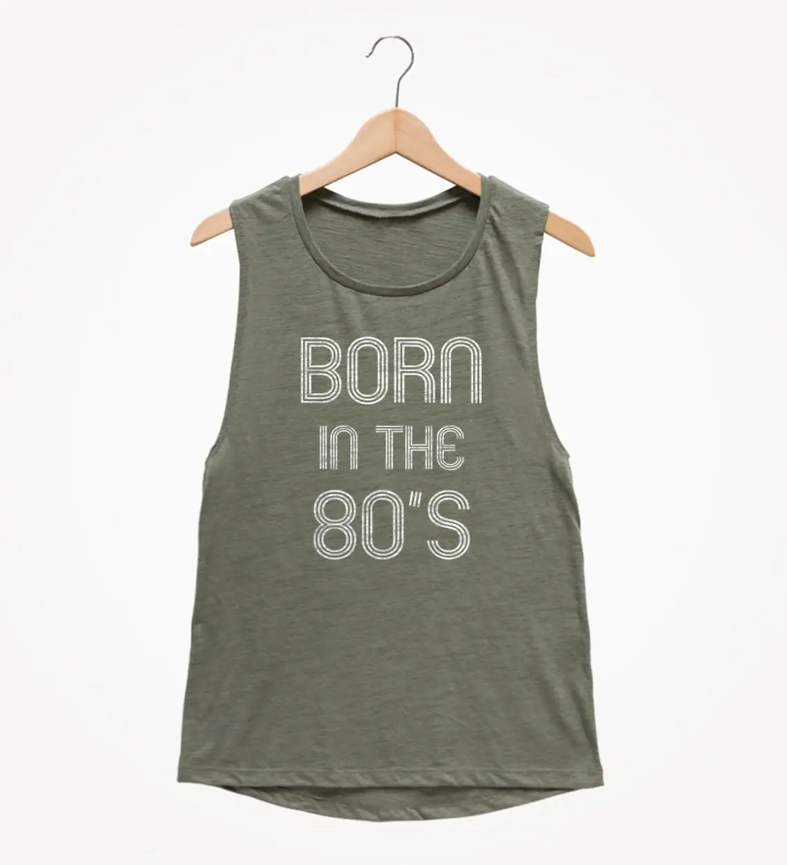 Born In The 80s Muscle Tee