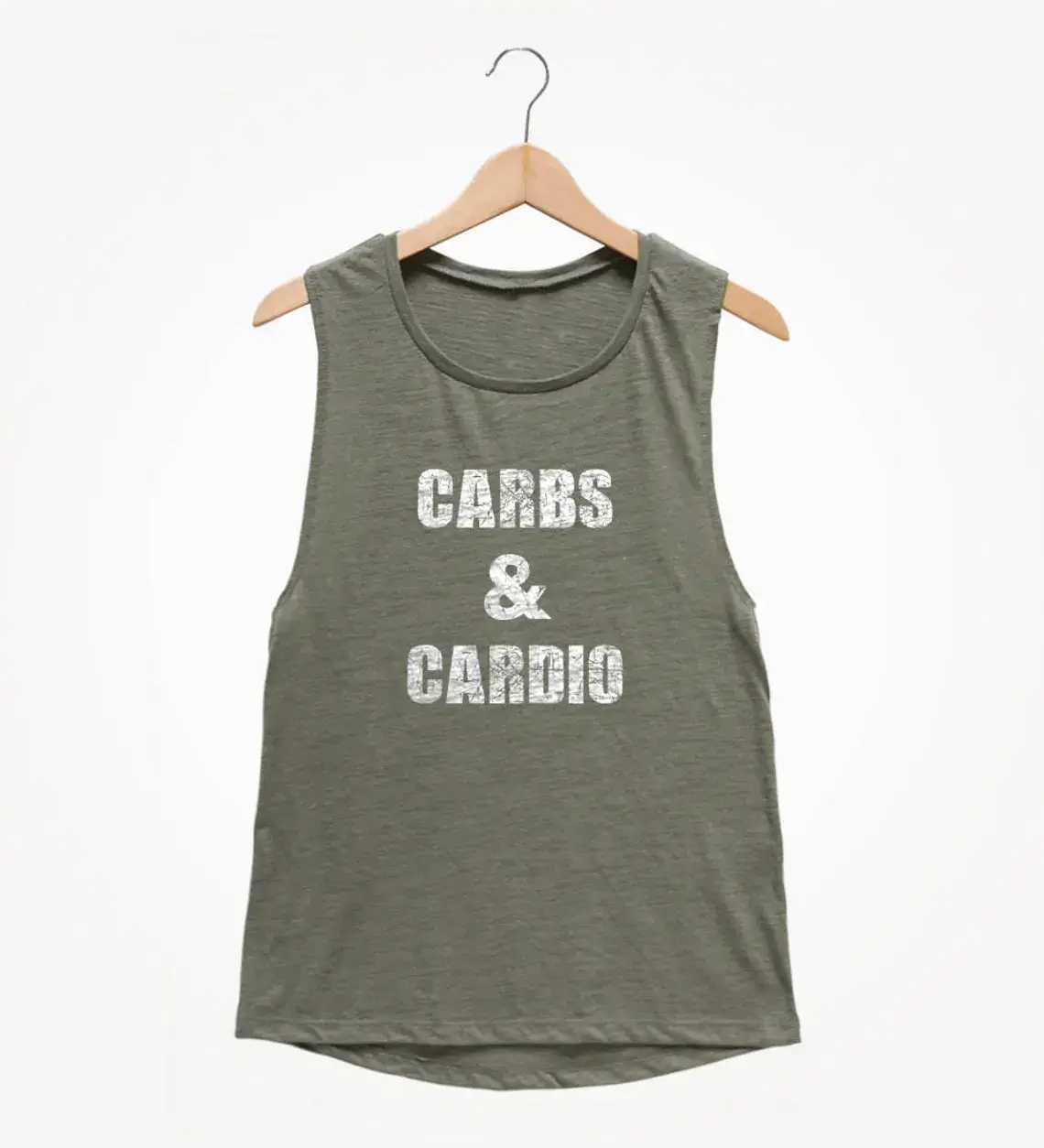 Carbs and Cardio Muscle Tee