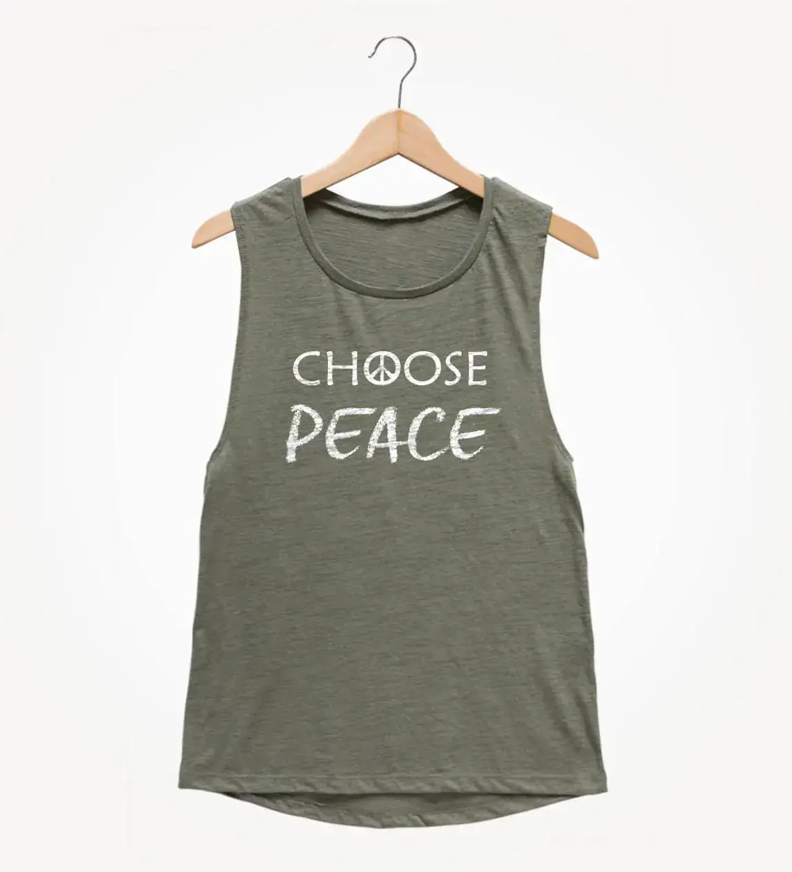 Choose Peace Muscle Tee