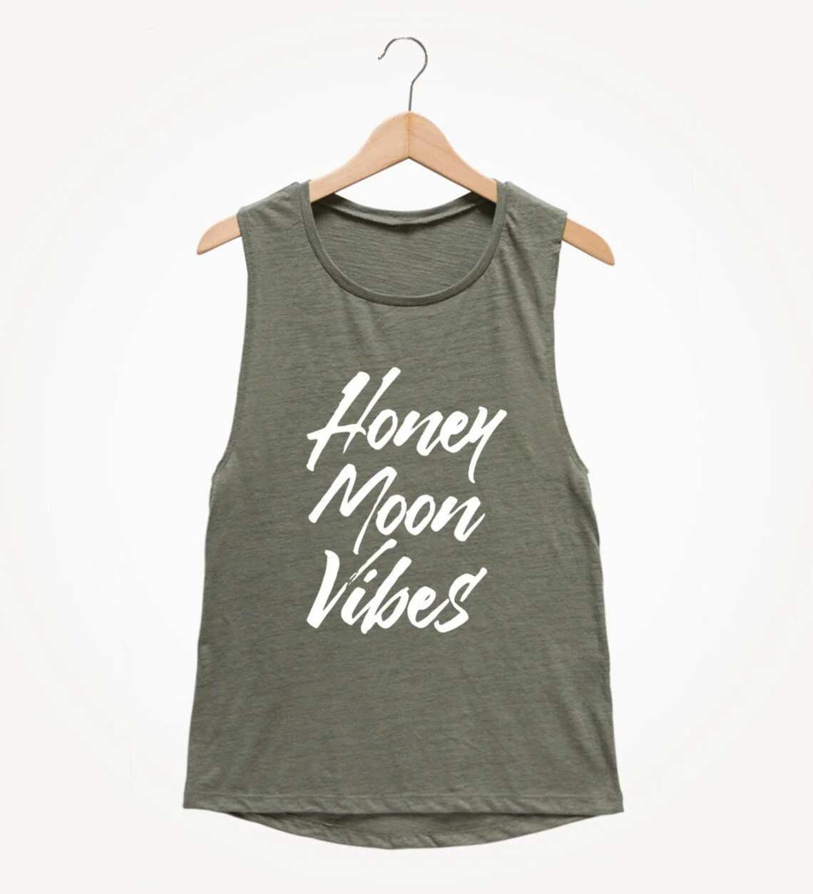 Honeymoon Vibes Muscle Tee