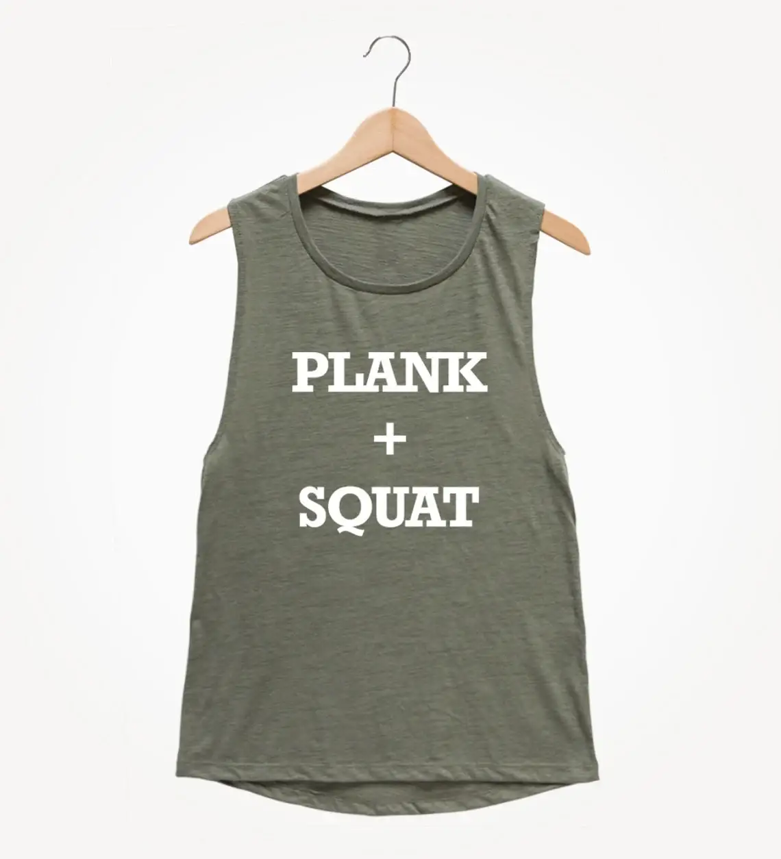 Plank And Squat Muscle Tee