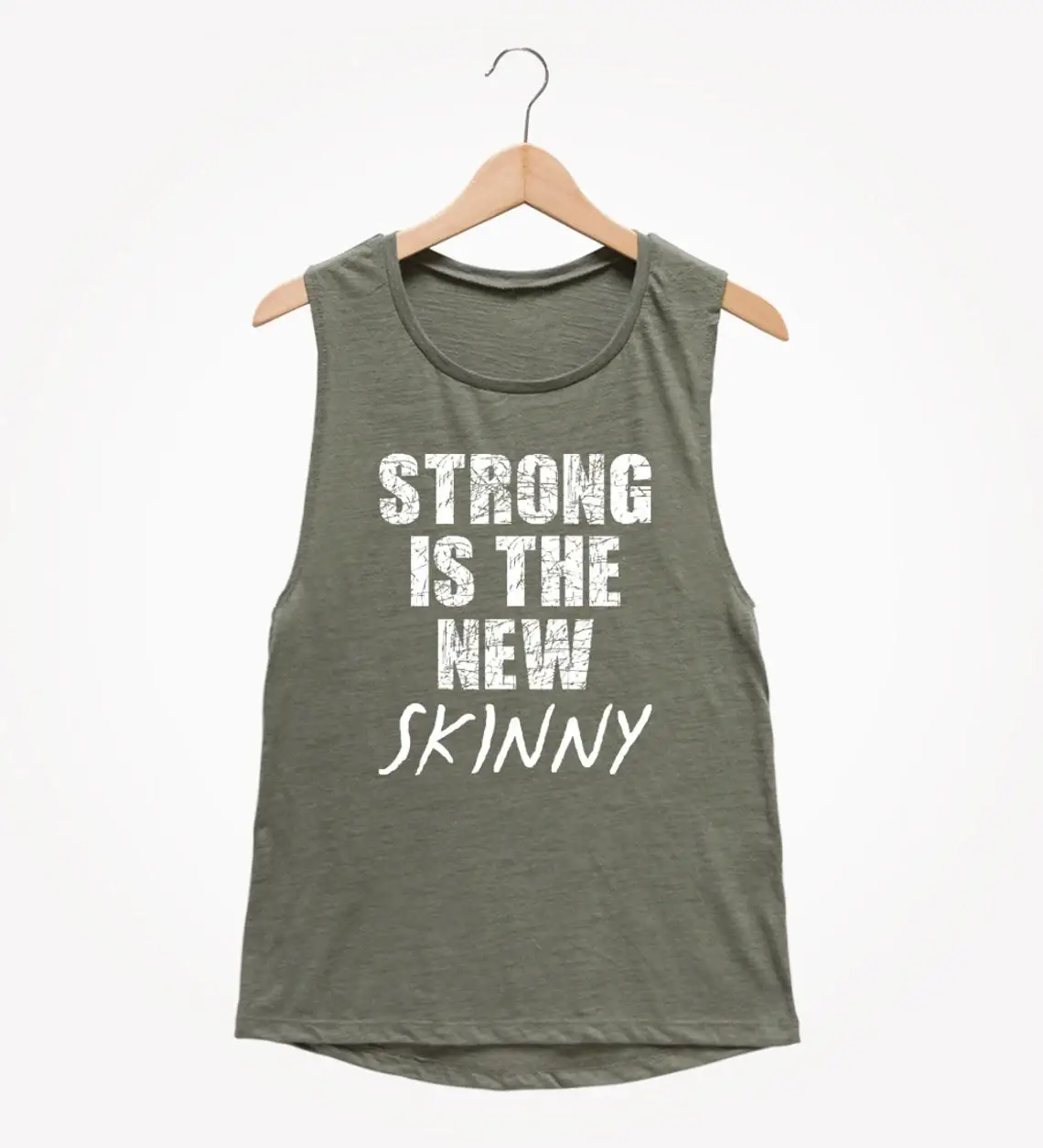 Strong Is The New Skinny Muscle Tee